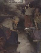 Avram Efimovich Arkhipov Laundresses (nn02) painting